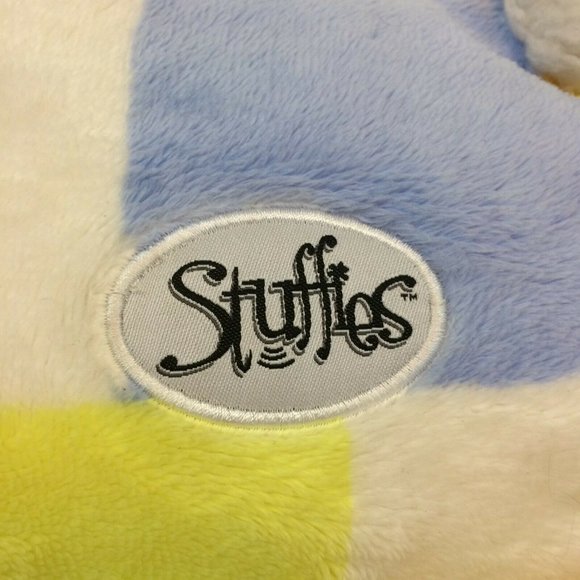 Stuffies Easter Bunny Rabbit Plush Stuffed Animal 19" Long Colorful Pastel Toy - Picture 7 of 12